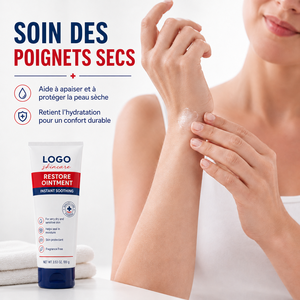 Pommade réparatrice au pétrolatum à marque privée, spécialisée pour peaux sèches et rugueuses, hydratation quotidienne, confort et lissage, soin multi-zones - Product Image 4