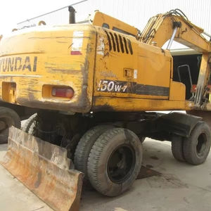 Pelle multifonction sur chenilles originale de la Corée Hyundai 150 d'occasion à haut rendement Hyundai en bon état en vente - Product Image 1