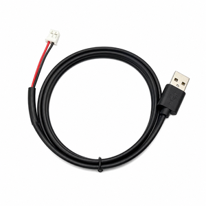 Kabel Konektor USB-A ke JST Molex, Perakitan Kabel Khusus, Kabel PVC, Produsen OEM untuk Perangkat IoT - Product Image 1