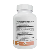 Compléments alimentaires liposomales de glutathion de qualité supérieure, certifiés Halal, de qualité alimentaire, pour le raffermissement et l'éclaircissement de la peau, marque privée OEM
