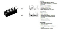 Module de thyristor MCC162-16IO1 Module de diode de thyristor MCD162-16IO1
