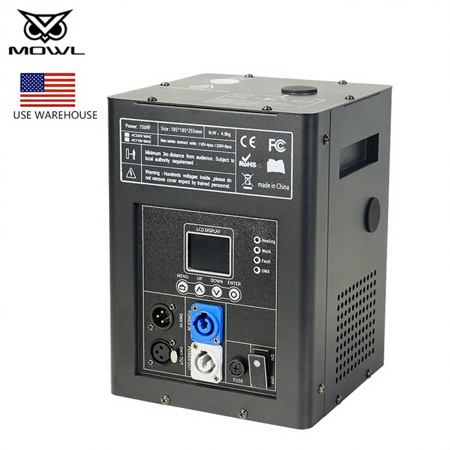 Free Shipping USA Warehouse 750W Wireless DMX Remote Control Sparkler Cold Spark Machine