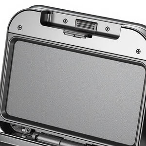 <span class=keywords><strong>Sandwichera</strong></span> automática para hacer sándwicheras, revestimiento antiadherente y calefacción de doble cara, 750W, máquina para hacer <span class=keywords><strong>desayuno</strong></span> fácil de limpiar - Product Image 4