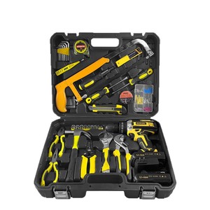 Nuevo Kit doméstico multifuncional <span class=keywords><strong>Craftsman</strong></span> Power Drill Combo Kit Juego de herramientas de carpintería Destornillador eléctrico Máquinas de perforación - Product Image 1