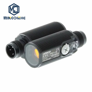 Capteur photoélectrique cylindrique en plastique E3FA-RN12/E3FA-RP12/E3FA-TP12 rétro-réfléchissant, sortie NPN, connecteur M12, 220V, industriel - Product Image 1
