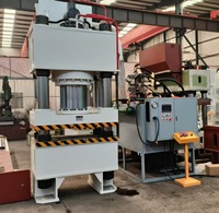 500 tonluk Hidrolik Makine, Asansör Karşı Ağırlığı Şekillendirme Hızlı Kalıp Dövme Makinesi Toz Şekillendirme Hidrolik 3 Kirişli 4 Kolonlu