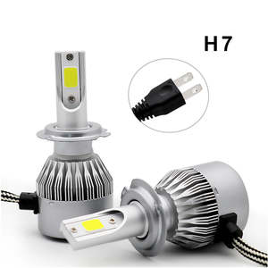 ไฟหน้ารถ LED อัตโนมัติ C6 H7 H4 H11 12V 36W 3800LM ใหม่รับประกัน2ปีสำหรับการติดตั้ง/อัปเกรด - Product Image 3