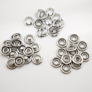 Broches <span class=keywords><strong>de</strong></span> <span class=keywords><strong>Presión</strong></span> Personalizados con Estampado <span class=keywords><strong>de</strong></span> Leopardo Rosa, Sin Níquel, <span class=keywords><strong>de</strong></span> 5 Partes, para Ropa - Product Image 3