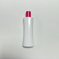 Bouteilles souples en PET blanches personnalisées de 120 ml (4 oz) avec impression sérigraphiée, bouchon à vis, pour shampoing, soins de la peau et lotion corporelle