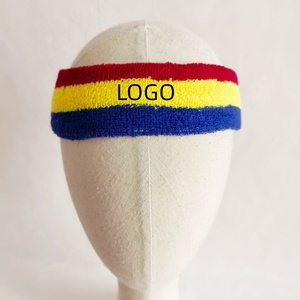 Bandeau en fibre polymère élastique de marque avec couleur et logo personnalisables Unisexe Yoga Spa Sports Maquillage et lavage du visage Utilisation - Product Image 3