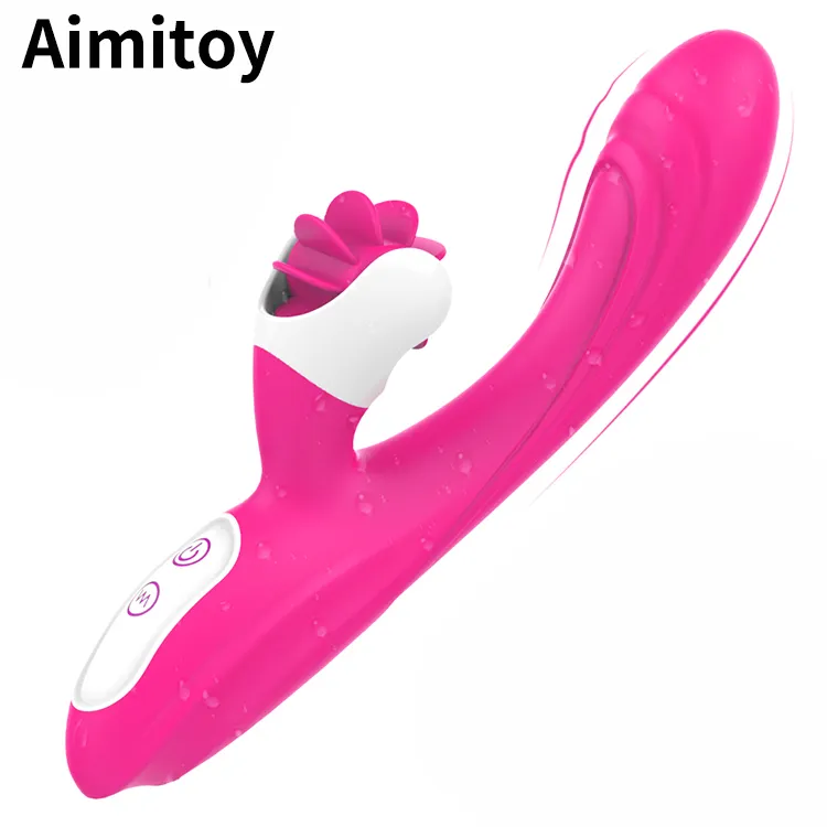 Aimitoy 섹시한 가게 클리토리스 G 스팟 자극기 Vibradores 스크롤 휠 섹스 토이 질내 사정 진동기 회전