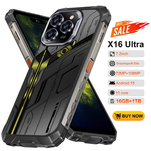 <strong>Rugged</strong> 5G <strong>Smartphone</strong> 16ProMax IP68 Rated HD Display NFC 108MP French Support OLED Android 15 Waterproof Shockproof Dustproof - Product Image 6