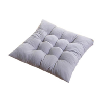 Coussin de sol - Coussin d'assise carré doux tissé écologique 100% coton ergonomique multifonctionnel pour salon, méditation, décoration intérieure
