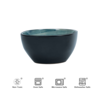 16 pièces ensemble de vaisselle en céramique peinte à la main vaisselle en grès durable populaire peinture à la main assiette bol tasse ensembles pour la Promotion