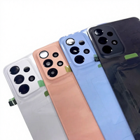 Coque arrière de batterie pour Samsung Galaxy A33 5G A336B Pièces de réparation de coque arrière avec/sans objectif