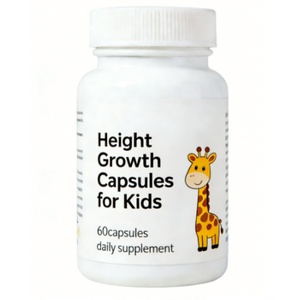 Capsules de croissance en hauteur personnalisées ODM/OEM avec vitamine D et calcium pour la densité osseuse et le soutien articulaire des enfants - Product Image 1