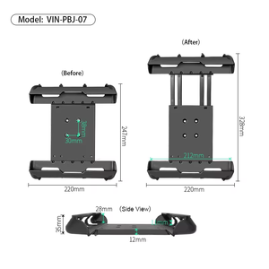 Highly Recommended Product Industrial Universal Black Portable Mount <b>Stand</b> for Tablet - Product Image 3
