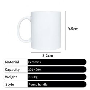 Ceramic Handle <b>Printed</b> Designs Logo Custom <b>Coffee</b> Mugs for Branding - Product Image 5