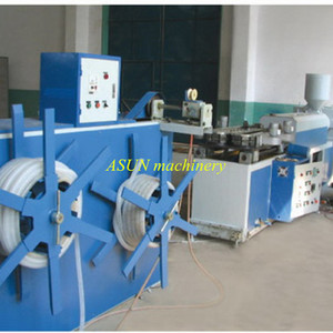 Chaîne de production ondulée flexible en plastique de tuyau de PVC pp PE pape de douche faisant la machine - Product Image 3