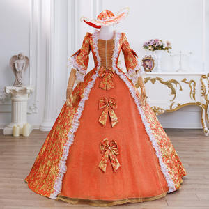 5 couleurs dames royales robes victoriennes médiévales Champagne mascarade Costumes reine robes de <span class=keywords><strong>bal</strong></span> - Product Image 6