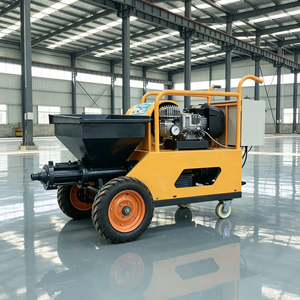 Machine à projeter du mortier pour la construction de murs dans les écoles et les hôpitaux - Product Image 6