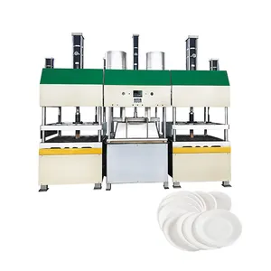 Máquinas para placas biodegradáveis fabricação de placa de papel