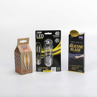 Boîte en carton pliable recyclable avec gaufrage, pelliculage mat et paillettes pour l'emballage de chaussettes, chapeaux, écharpes et cadeaux