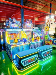 Máquina de Videojuegos Arcade para Dos Personas, Operada con Monedas, Máquina de Juegos de Disparos de Agua - Product Image 2