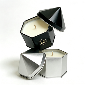 Latas de Lujo para Velas de 8 Onzas con Tapas, Impresión de Logotipo Personalizado, para Manualidades y Almacenamiento - Product Image 4