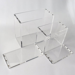 Hộp trưng bày <span class=keywords><strong>acrylic</strong></span> trong suốt Pokemon kích thước tùy chỉnh, hộp đựng Elite Trainer Box, hộp bảo vệ ETB với nắp từ tính N52, có sẵn trong kho - Product Image 3