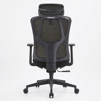 Chaise de Direction en Maille de Qualité, Certifiée BIFMA, Roulettes en PU, Assise Haute Résilience, Sièges de Bureau en Gros pour Espaces de Travail Institutionnels