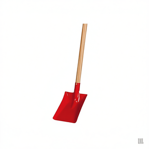 TURK Shovel With 70Cm Wooden Handle Red Color <b>Garden</b> <b>Tool</b> - Product Image 2