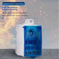 Boîtier de distribution d'alimentation sur rail série UKK-80A-UKK-500A avec connexion par enfichage pour usage industriel