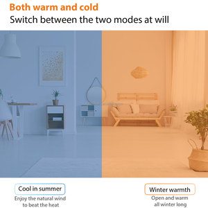 Ventilateur tour intelligent sans pales pour la maison avec purificateur d'air, <span class=keywords><strong>refroidisseur</strong></span> d'air, chauffage et filtre HEPA 13 pour éliminer la poussière et la <span class=keywords><strong>fumée</strong></span> - Product Image 6
