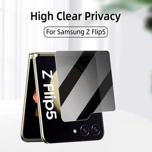2แพ็ค360องศาป้องกันการสอดแนม PMMA เมมเบรนฟิล์มปกป้องหน้าจอโทรศัพท์มือถือสำหรับ <span class=keywords><strong>Samsung</strong></span> <span class=keywords><strong>Z</strong></span> flim <span class=keywords><strong>5</strong></span>เซรามิคเพื่อความเป็นส่วนตัว - Product Image 4