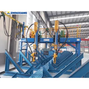 H Beam Steel Structure Manufacturing Equipment Automatic H Beam Welding Machine For Construction