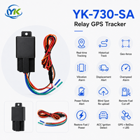 Traceur GPS YK 4G LTE 2G GLONASS avec suivi en temps réel GSM, coupure de carburant à distance antivol, stockage cloud pour voiture et moto