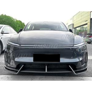 <b>For</b> Tesla Model Y 2024+ Exterior Accessories <b>Car</b> Front Bumper Lip Splitter <b>Diffuser</b> Spoiler Bumper Protector Apron Body Kit - Product Image 4