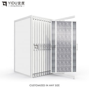 Nuevas <span class=keywords><strong>puertas</strong></span> <span class=keywords><strong>correderas</strong></span> de cerámica soporte de tilestone plats color mosaico de azulejos de piedra estante de exhibición - Product Image 1