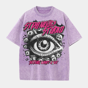 Entrepô<span class=keywords><strong>t</strong></span> local américain : <span class=keywords><strong>T</strong></span>-shirt graphique lavé Strang Studio « Seeing What <span class=keywords><strong>U</strong></span> See » multicolores, design personnalisable - Product Image 5