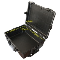 Boîte à outils en plastique, chariot avec roues et tige de traction 616x493x220mm, offre spéciale d'usine