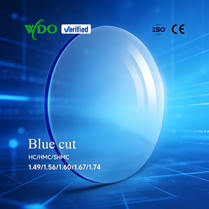 Lentes Ópticas Monofocales WDO Source Factory 1.56 con Filtro de Luz Azul UV420, Super Hidrofóbicas, Bloqueo de Luz Azul, Lentes de Visión Única 1.56 - Product Image 1