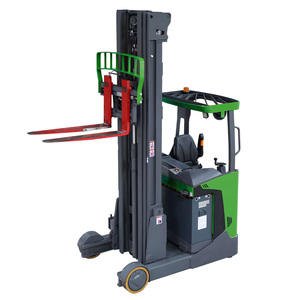 Chariot élévateur <span class=keywords><strong>à</strong></span> mât quadruple MOVMES 2.0-3.0 tonnes, portée 9m-12m, avec déplaceur latéral hydraulique et batterie lithium-ion, <span class=keywords><strong>pour</strong></span> rayonnages hauts - Product Image 3