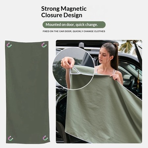 Toalla de baño magnética de secado rápido para playa de verano transfronteriza, tapete de yoga portátil de fibra ultrafina absorbente de agua personalizado - Product Image 2