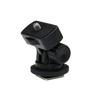 Hot Groothandel 1/4 "Mini Flitsschoen Balhoofd Omzetten Rotatie Houder Mount Voor Camera <span class=keywords><strong>Lcd</strong></span> Monitoren Verlichting - Product Image 1