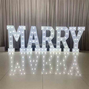Letras Gigantes 3D MARRY ME con Luces LED, Letrero Luminoso para Propuesta de Matrimonio, Decoración de Fiesta de Compromiso - Product Image 3
