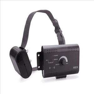 Valla de entrenamiento inalámbrica electrónica para mascotas revisada <span class=keywords><strong>023</strong></span> Bark Stop Suministros para mascotas Control remoto Función de descarga eléctrica del fabricante - Product Image 1