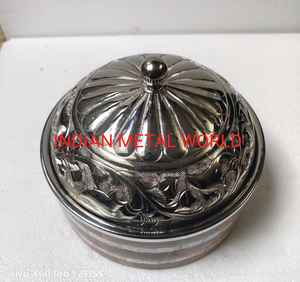 Plat à friser martelé en cuivre de forme ronde, nouveau Design attrayant, service personnalisé OEM - Product Image 4