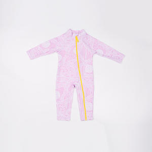 Vente en gros <span class=keywords><strong>de</strong></span> maillots <span class=keywords><strong>de</strong></span> <span class=keywords><strong>bain</strong></span> à fermeture éclair pour enfants manches longues UPF 50 + vêtements <span class=keywords><strong>de</strong></span> plage 100% coton <span class=keywords><strong>maillot</strong></span> <span class=keywords><strong>de</strong></span> <span class=keywords><strong>bain</strong></span> bébé garçon pour le printemps - Product Image 5