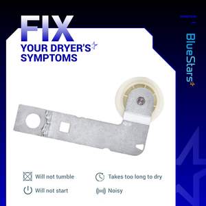 Support de <span class=keywords><strong>poulie</strong></span> de sécheuse en plastique BlueStars W10837240, pièce de rechange écologique pour les modèles de lave-<span class=keywords><strong>linge</strong></span> Whirlpool - Product Image 4